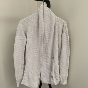 Lululemon knit wrap sweater